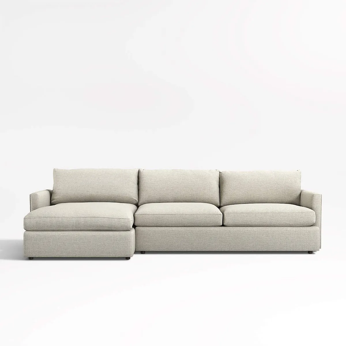 CRATE & BARREL - Seccional Longue 4 Cuerpos Izquierdo