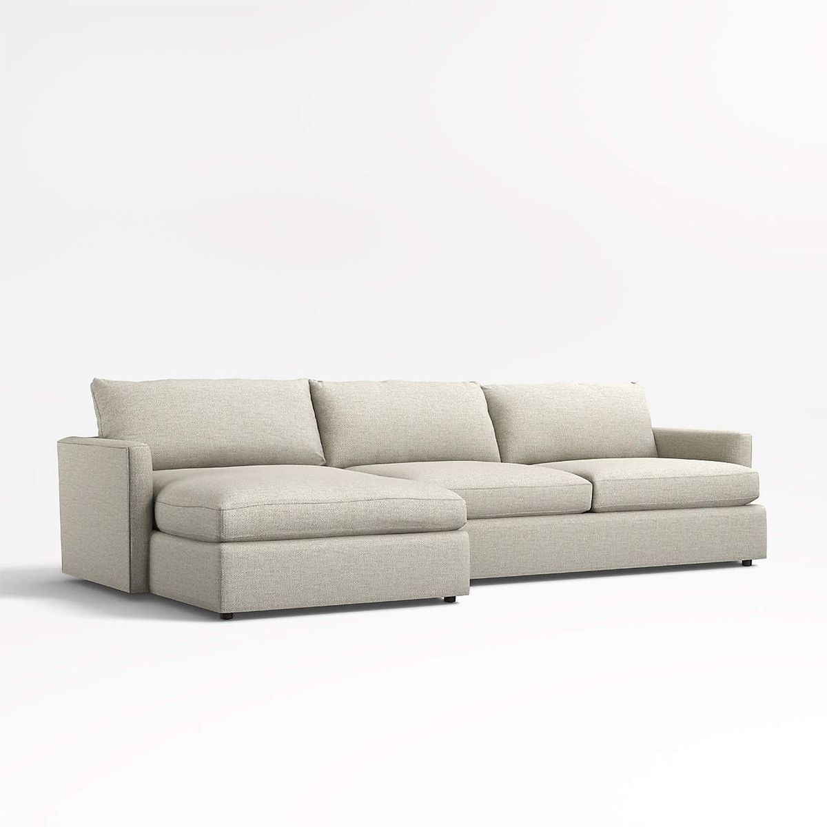 CRATE & BARREL - Seccional Longue 4 Cuerpos Izquierdo