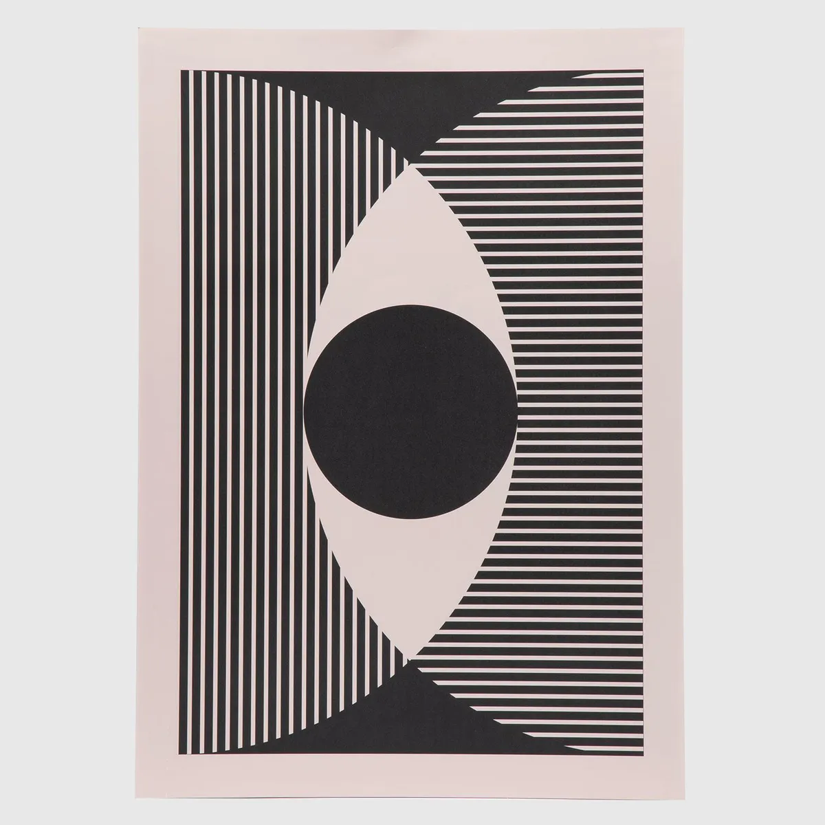 BASEMENT HOME - Cuadro + Lámina Decorativa Black 50x70cm