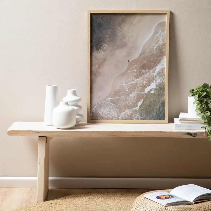 BASEMENT HOME - Cuadro + Lámina Decorativa Mármol 50x70cm