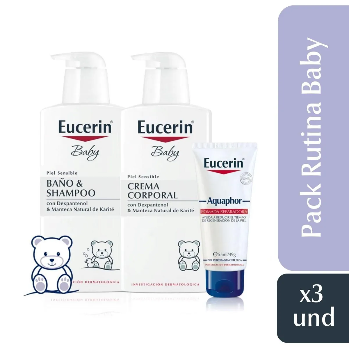 EUCERIN - Pack Cuidado para Bebé Eucerin