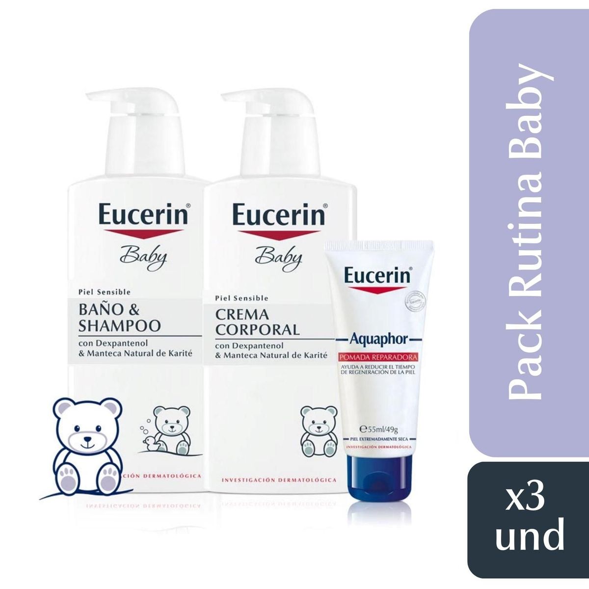 EUCERIN - Pack Cuidado para Bebé Eucerin