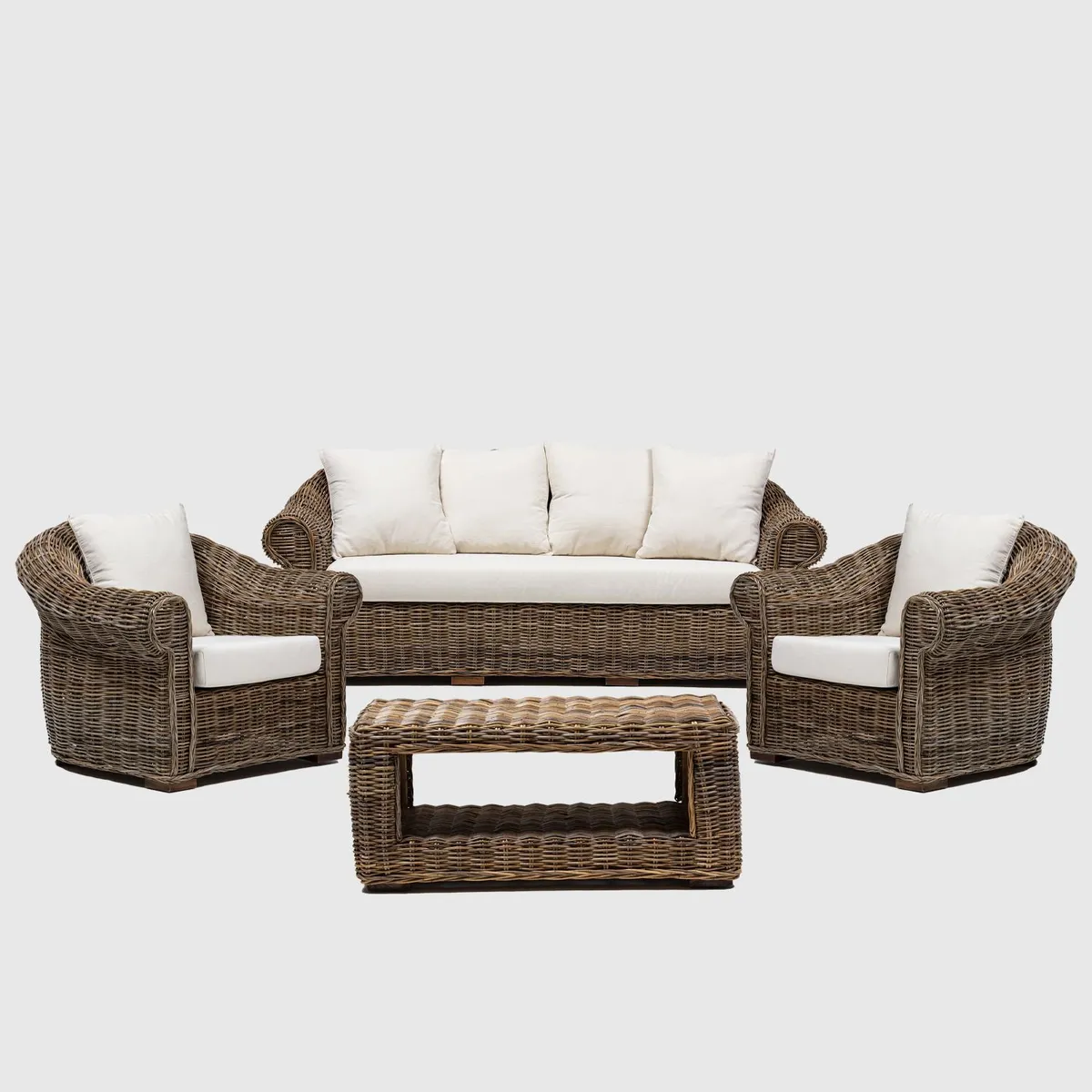 ROBERTA ALLEN - Juego de Sala de Terraza Marseille con Mesa de Centro