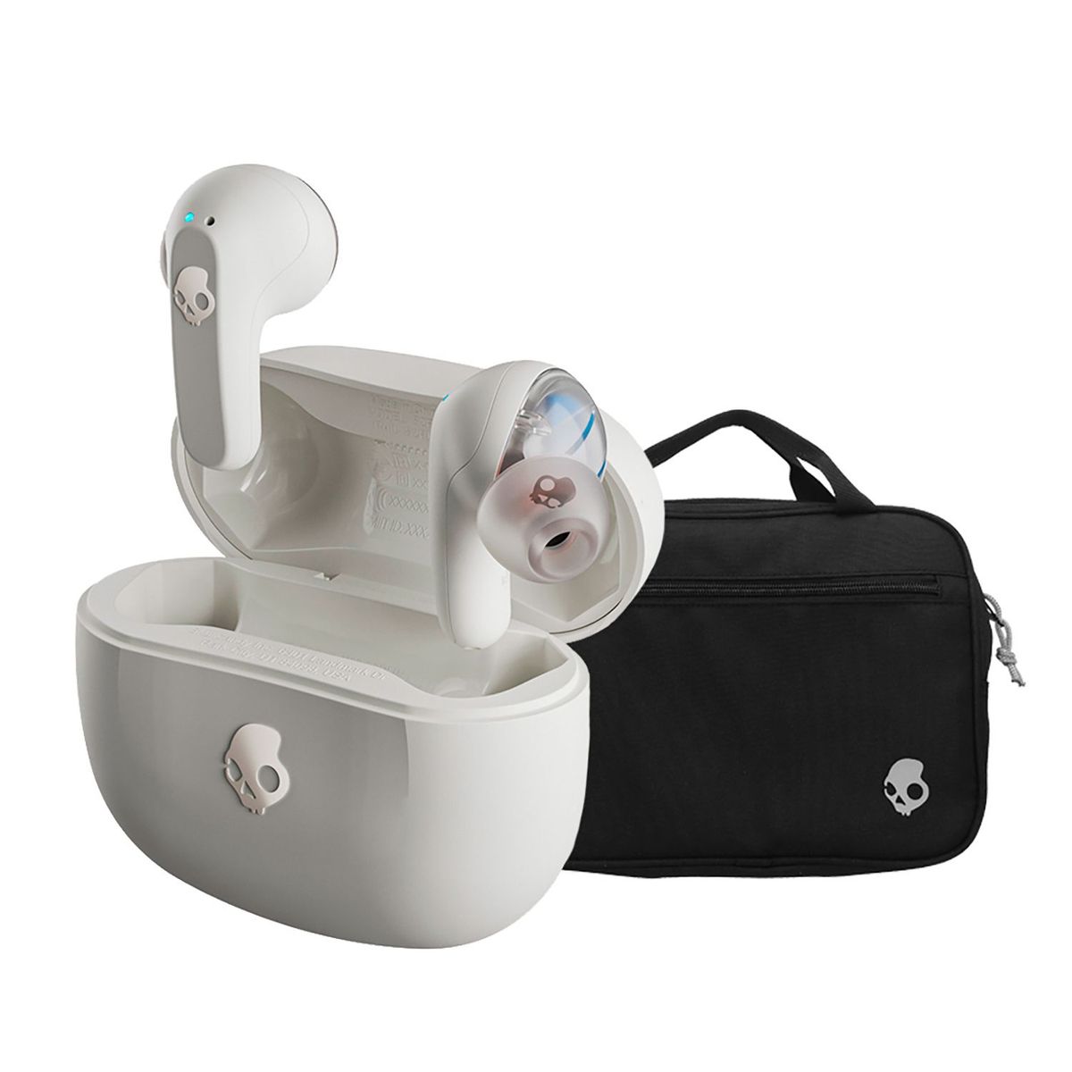 SKULLCANDY - Audifono Skullcandy Rail Tw Bone + Tablet bag