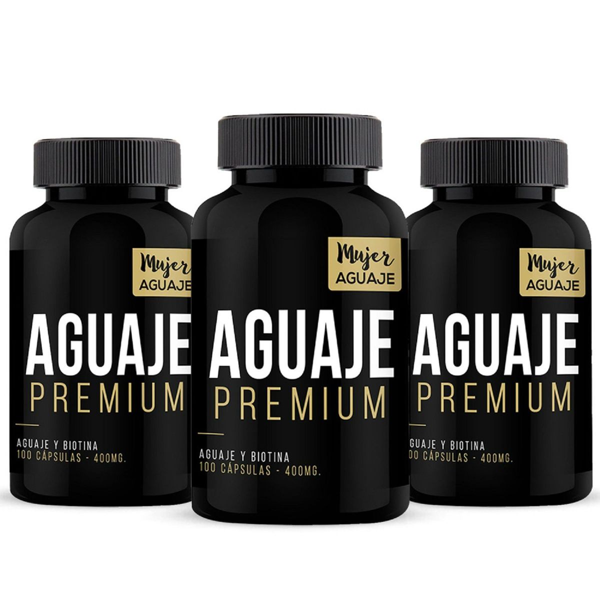 MUJER AGUAJE - Aguaje Premium Mujer Aguaje Pack X 3
