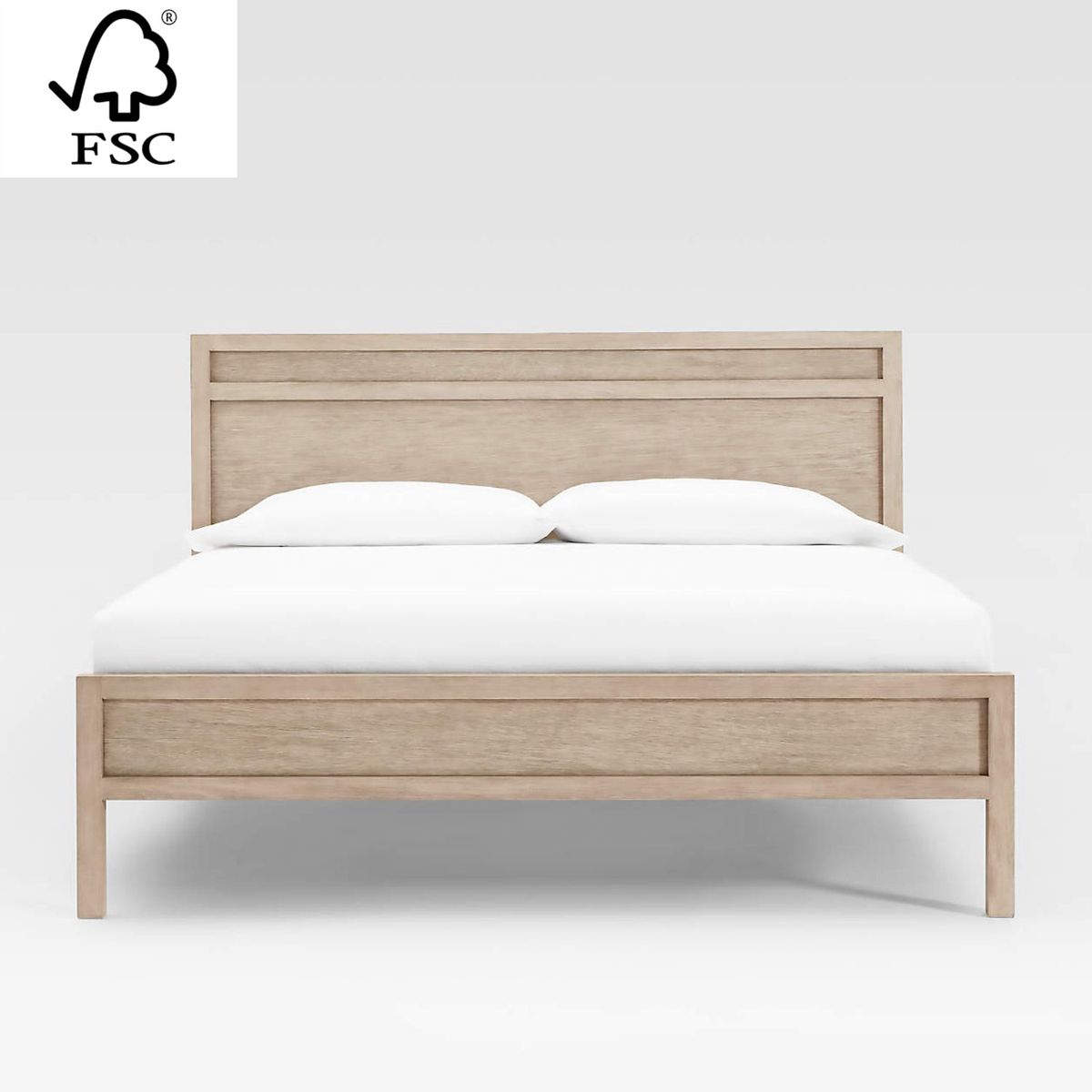 CRATE & BARREL - Cama King Keane