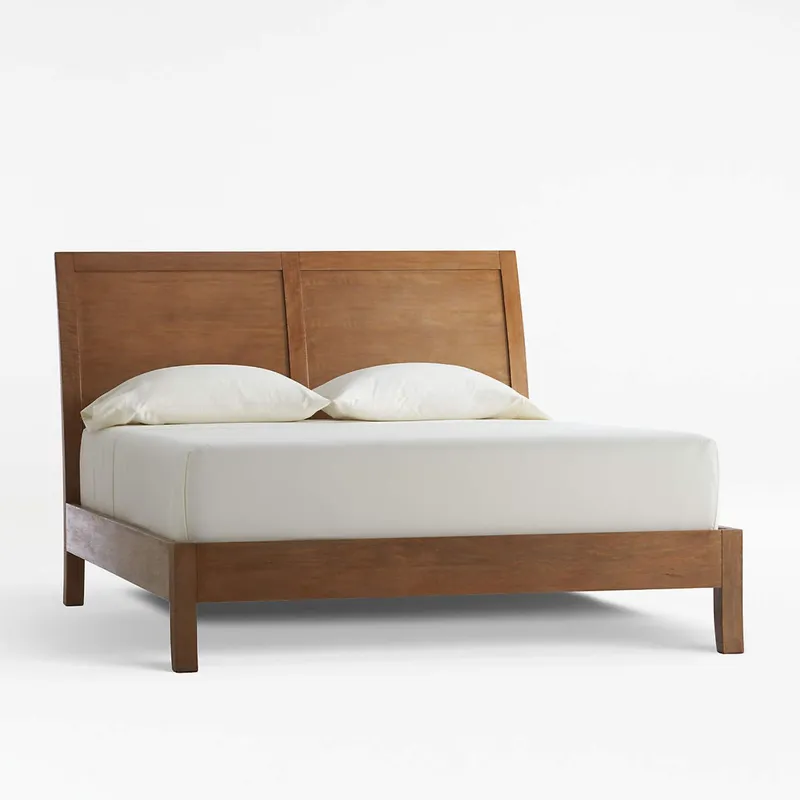 CRATE & BARREL - Cama Queen Dawson