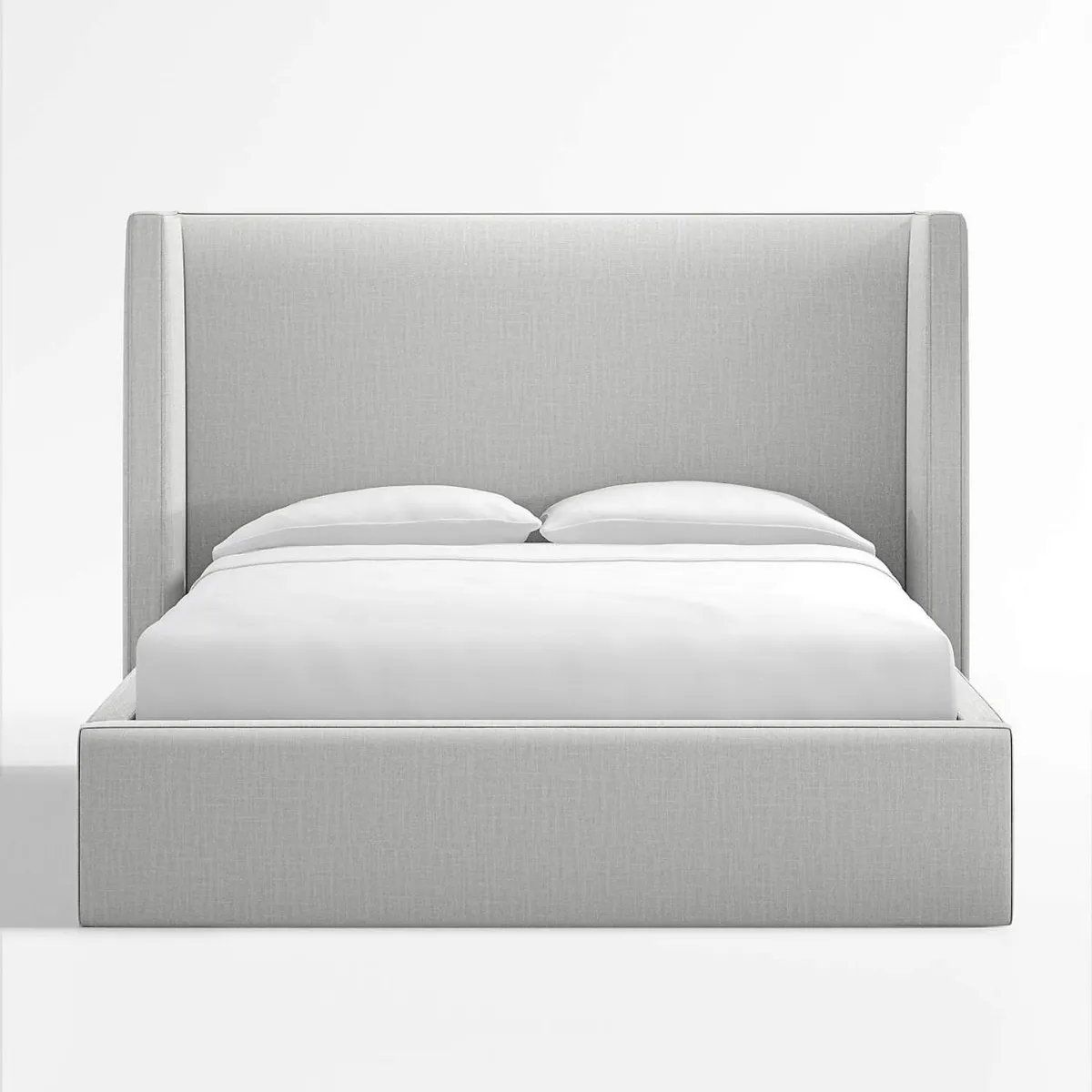 CRATE & BARREL - Cama Queen Arden con Cabecera