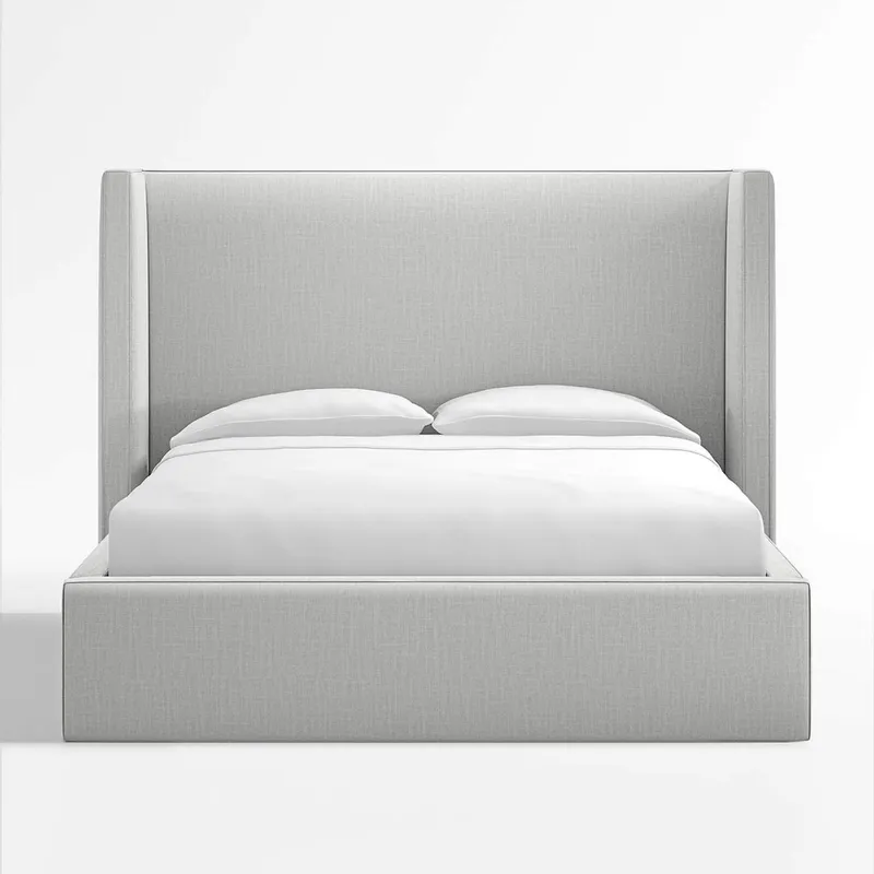 CRATE & BARREL - Cama Queen Arden con Cabecera