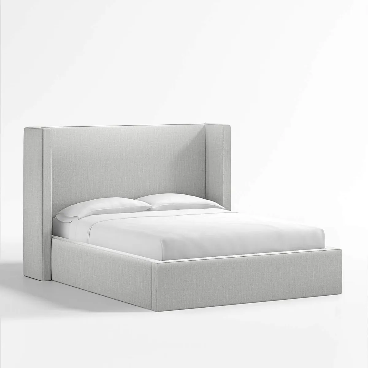 CRATE & BARREL - Cama Queen Arden con Cabecera