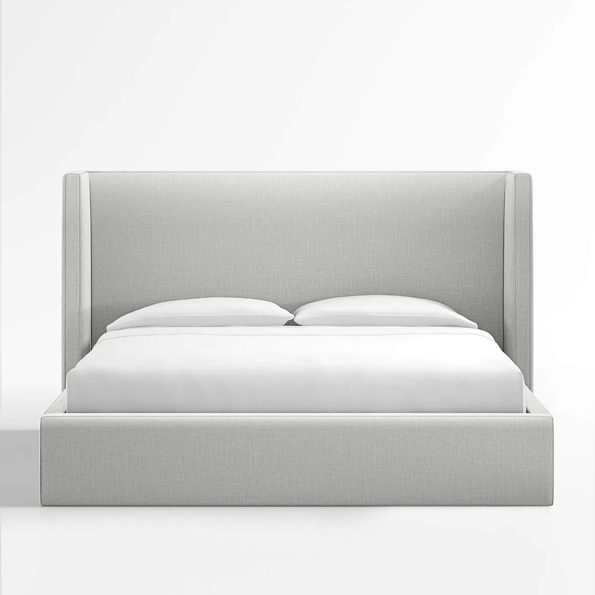 CRATE & BARREL - Cama King Arden con Cabecera