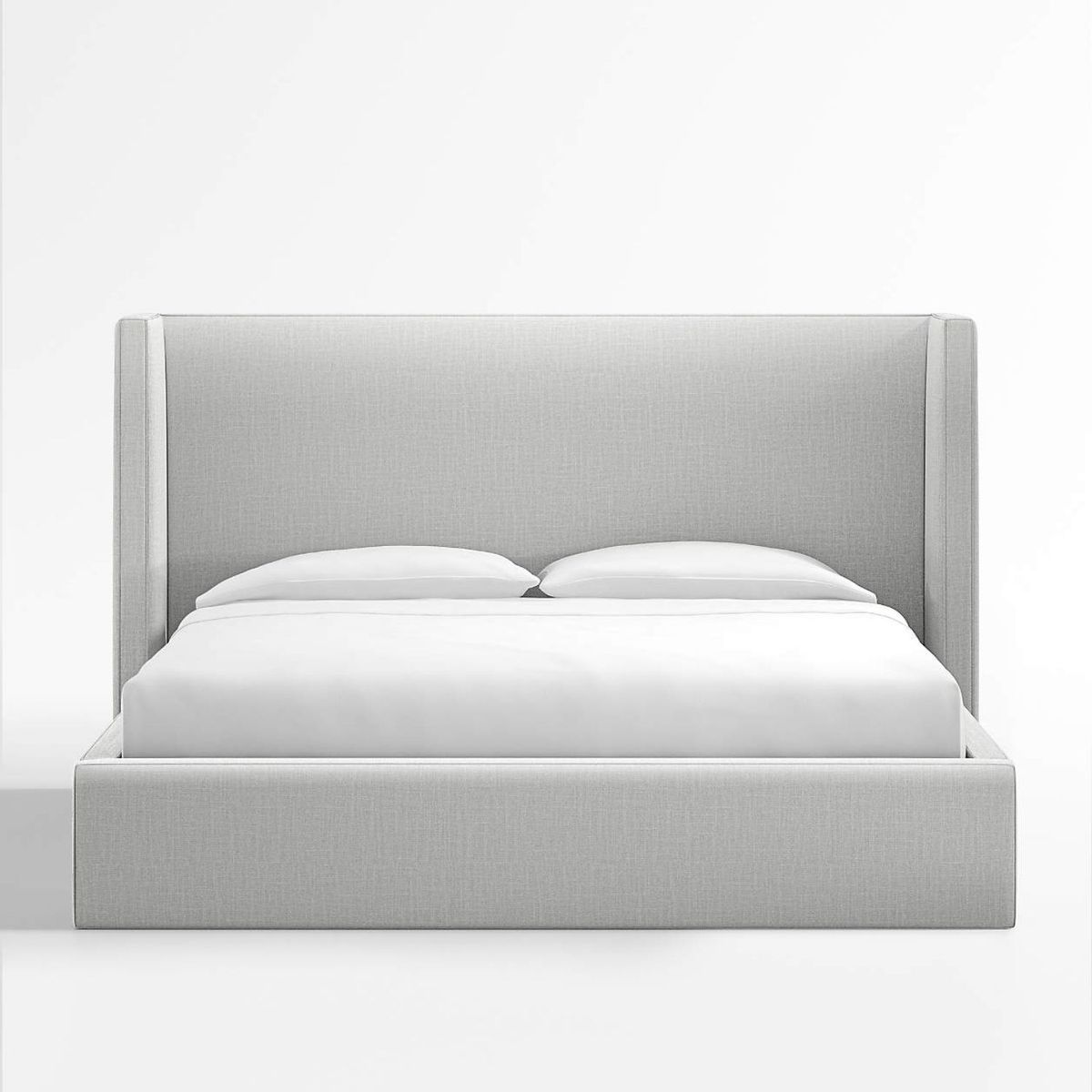 CRATE & BARREL - Cama King Arden con Cabecera