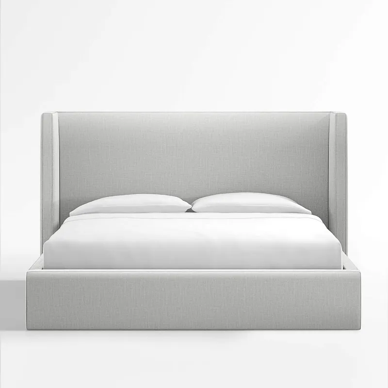 CRATE & BARREL - Cama King Arden con Cabecera