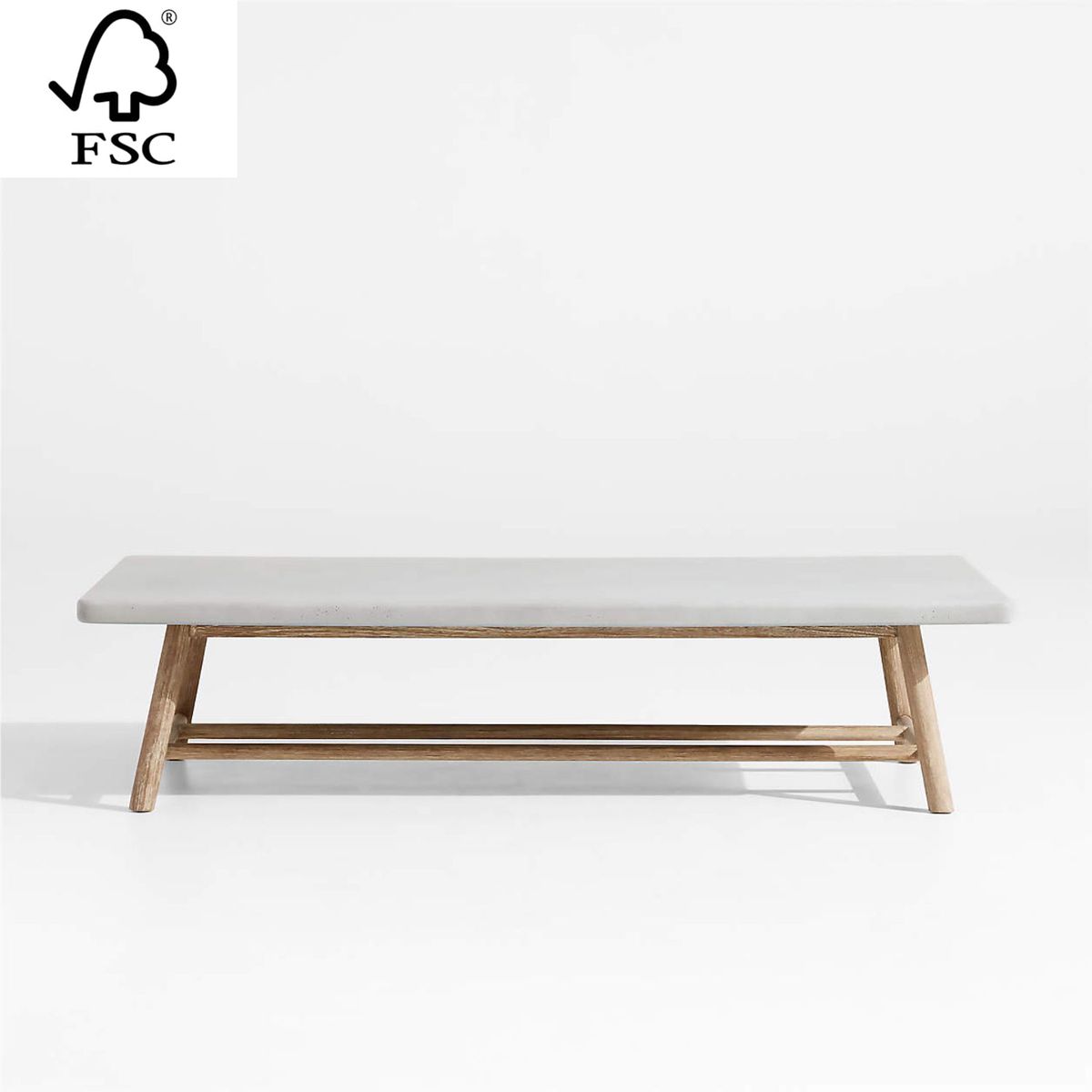  - Mesa De Centro Rectangular Para Exterior Fen