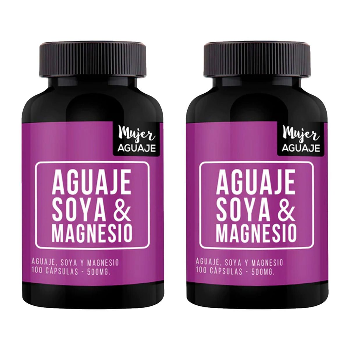 MUJER AGUAJE - Aguaje Soya Y Magnesio Mujer Aguaje Pack X 2