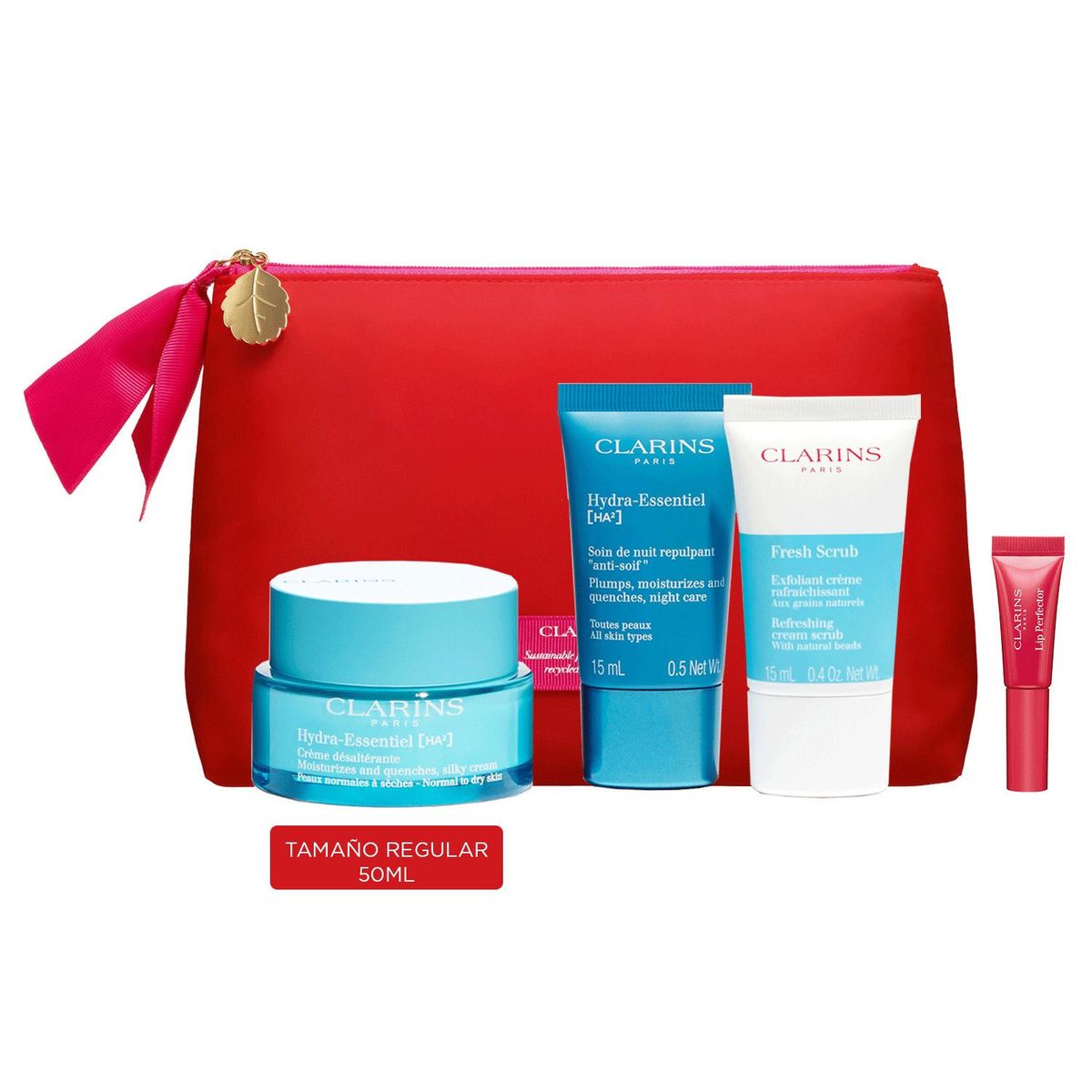 CLARINS - Set De Hidratación- Hydra  Essentiel 50ml + Set Viajero