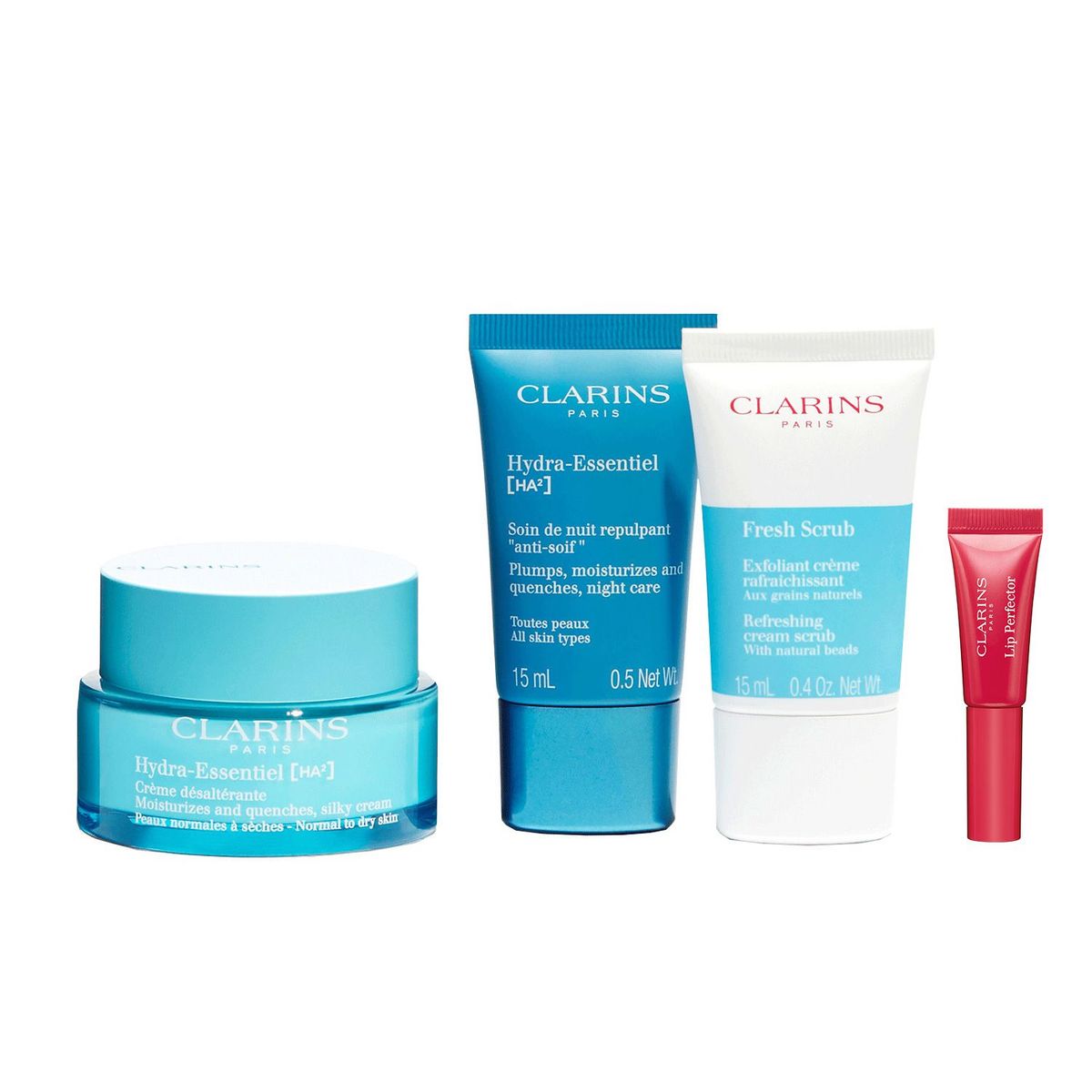 CLARINS - Set De Hidratación- Hydra  Essentiel 50ml + Set Viajero