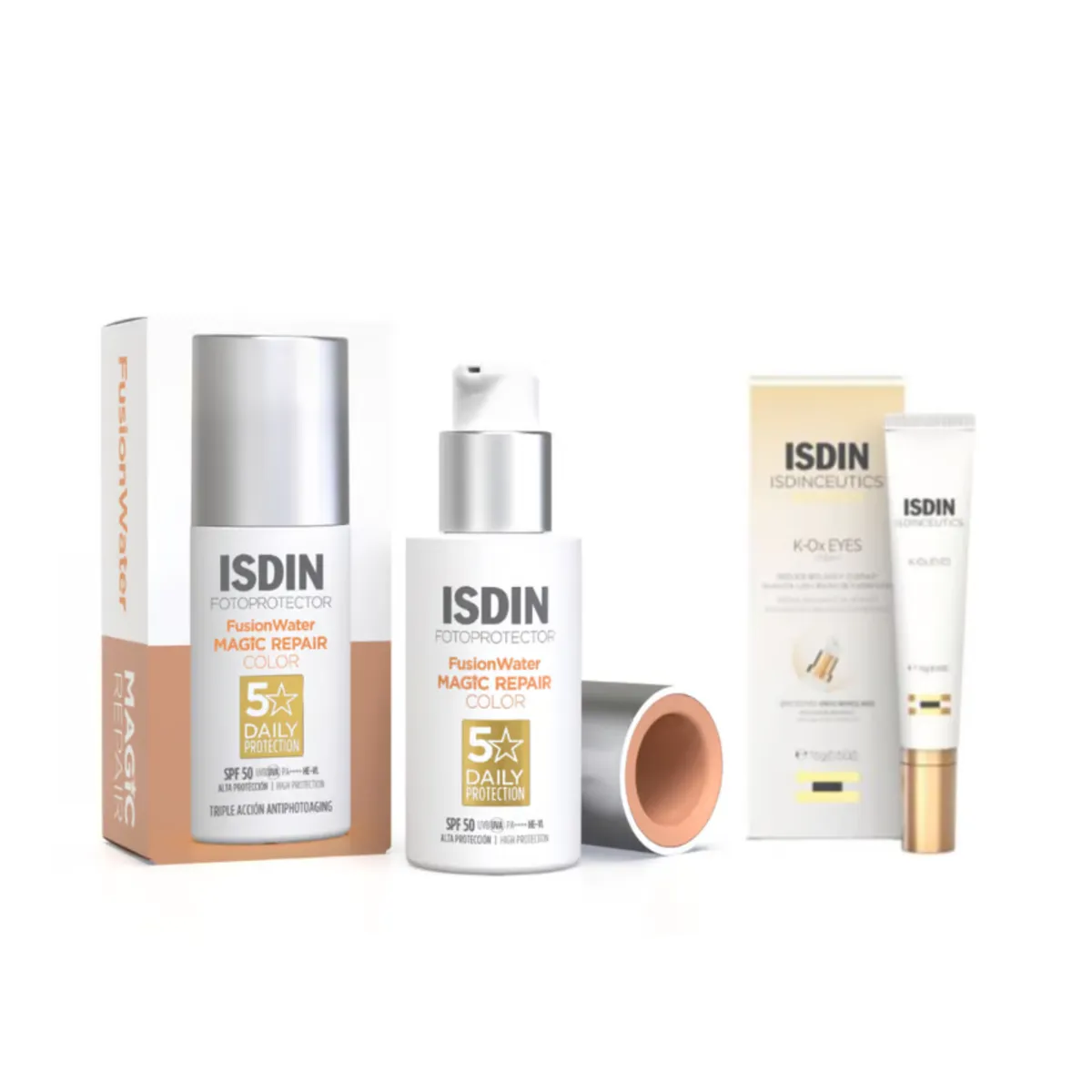 ISDIN - Set Isdinceutics K-Ox Eyes 15G + FotoUltra Age Repair 50ml