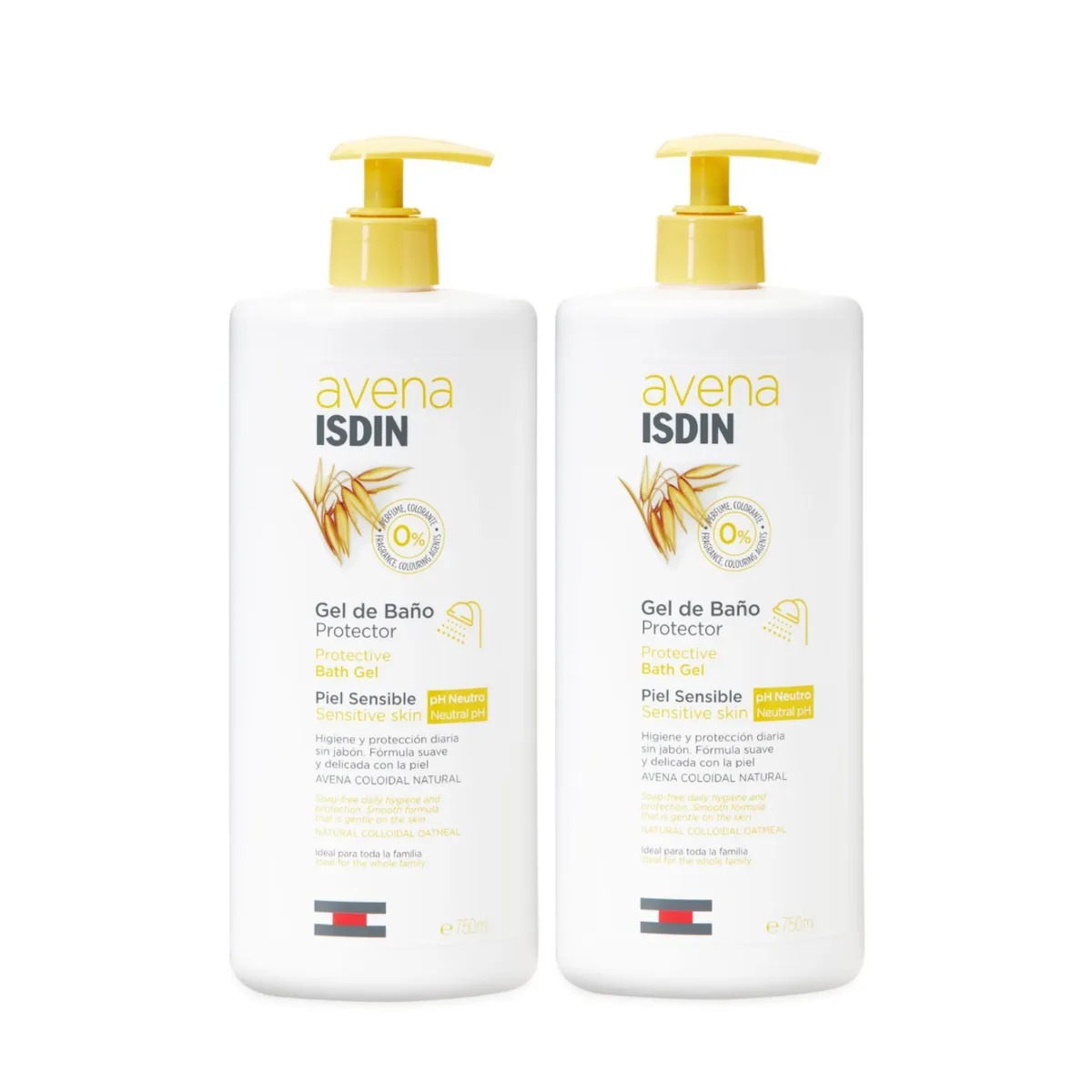 ISDIN - Pack x2 Avena Isdin Protective Bath Gel