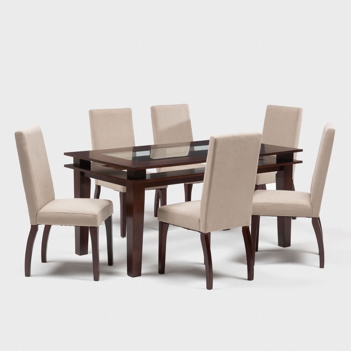 ROBERTA ALLEN - Juego de Comedor California 6 Sillas