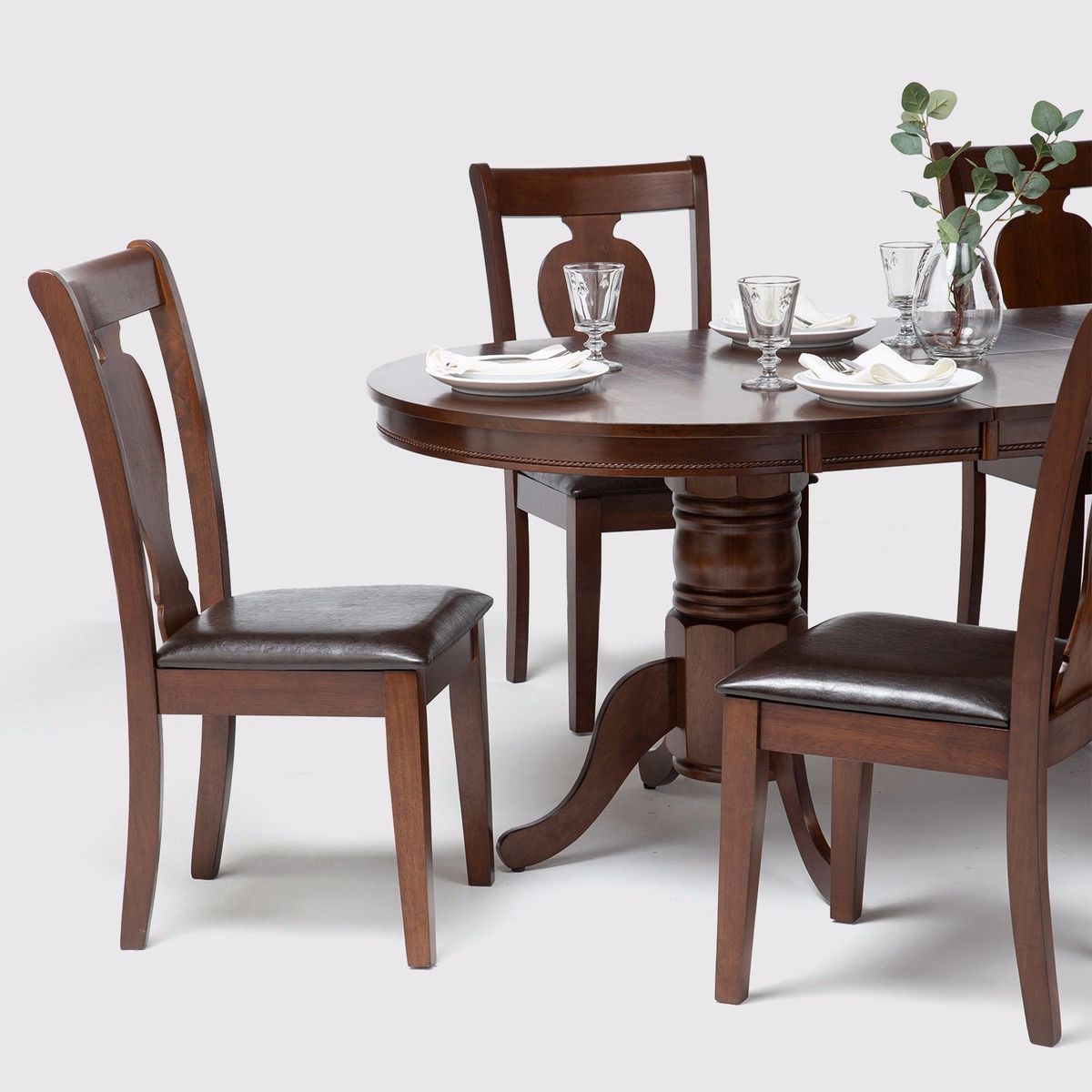 ROBERTA ALLEN - Juego de Comedor Extensible Valerie 6 Sillas