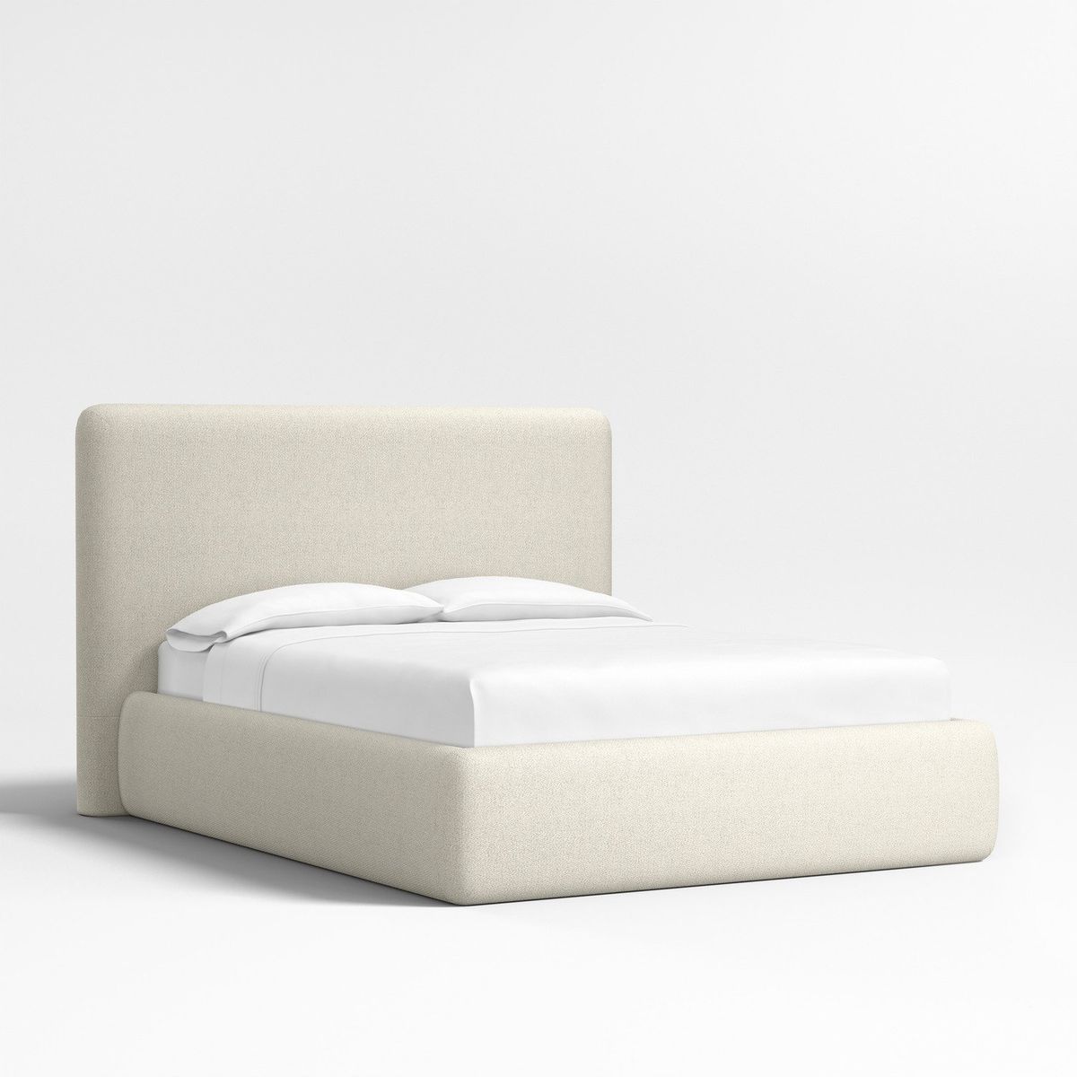 CRATE & BARREL - Cama Queen Anneli Ivory