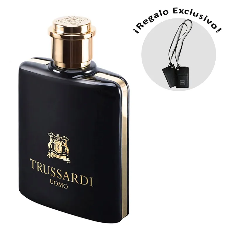 TRUSSARDI - Trussardi Uomo Edt 100 Ml + Card Holder 