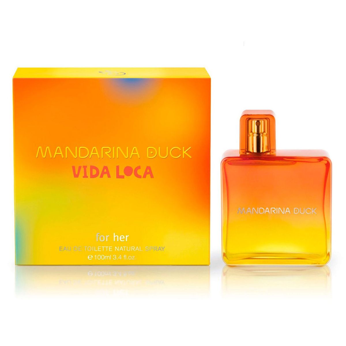 MANDARINA DUCK - Mandarina Duck Vida Loca For Him Edt 100 Ml + Mandarina Duck Vida Loca For Her Edt 100 Ml