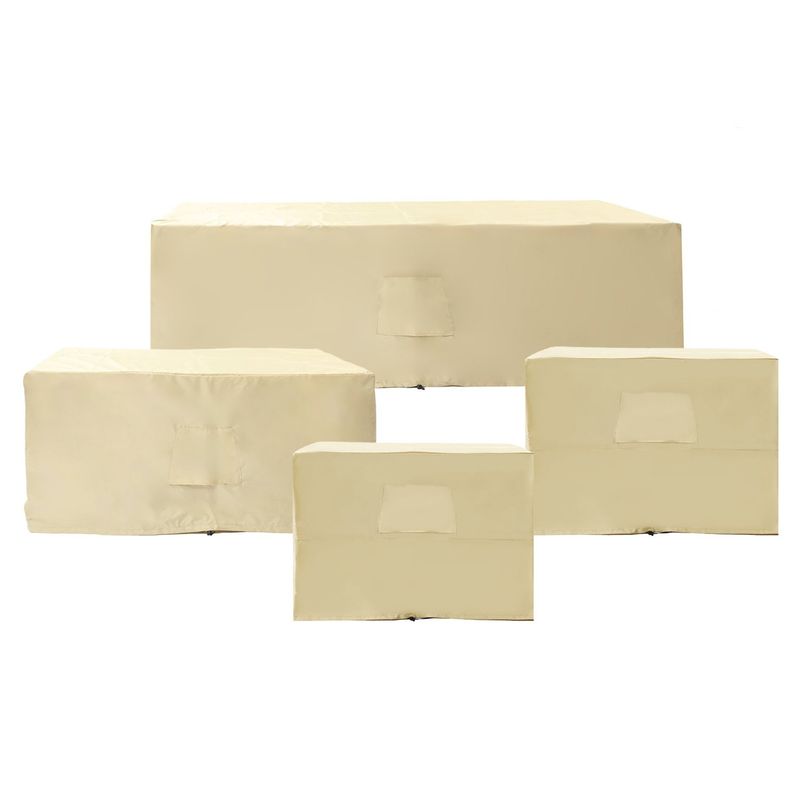 BASEMENT HOME - Set de Cobertores de Sofás de Terraza New Dekke 3-2-1 + Mesa de Centro