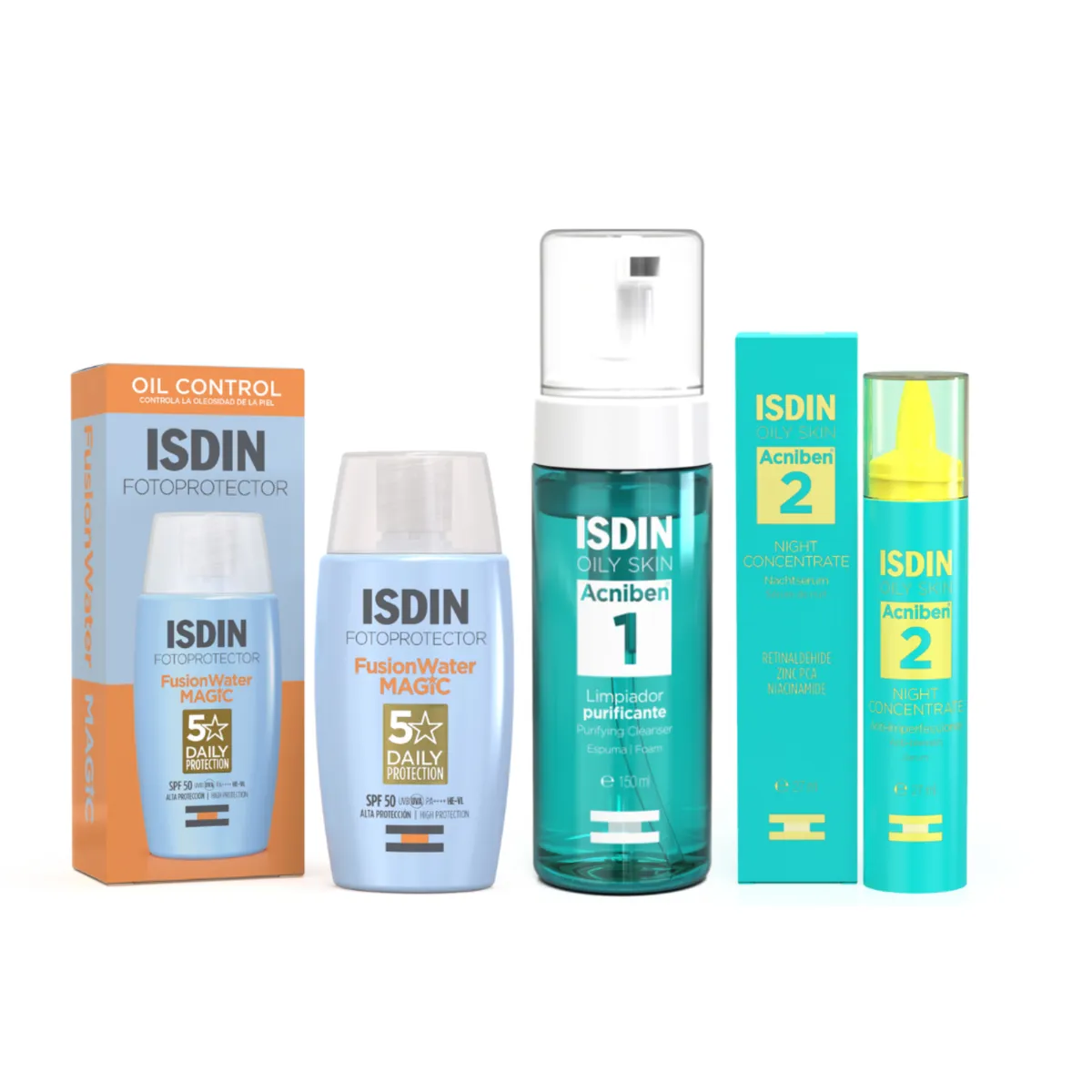 ISDIN - Rutina De Noche Piel Mixta A Grasa