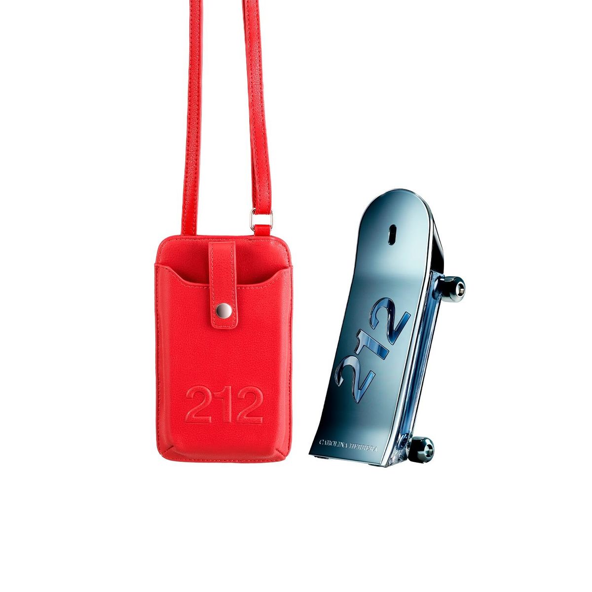 CAROLINA HERRERA - Pack Carolina Herrera 212 Heroes Edt 90ml + Porta Celular