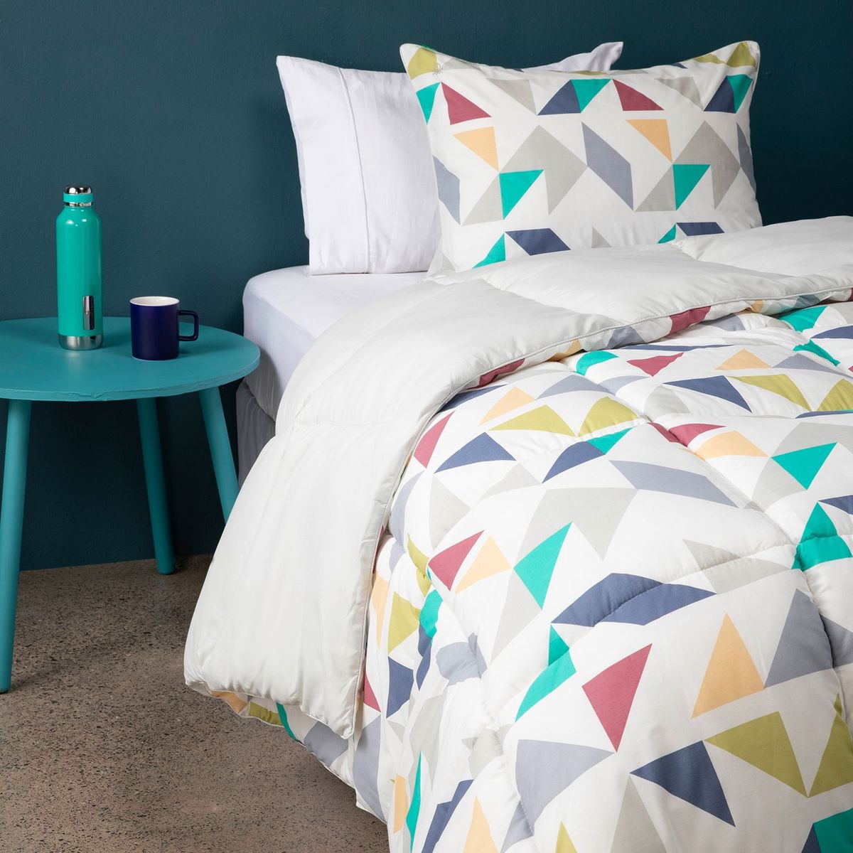 BENETTON - Juego de Cama: Edredón Luis + Juego de Sábanas Paolo Benetton