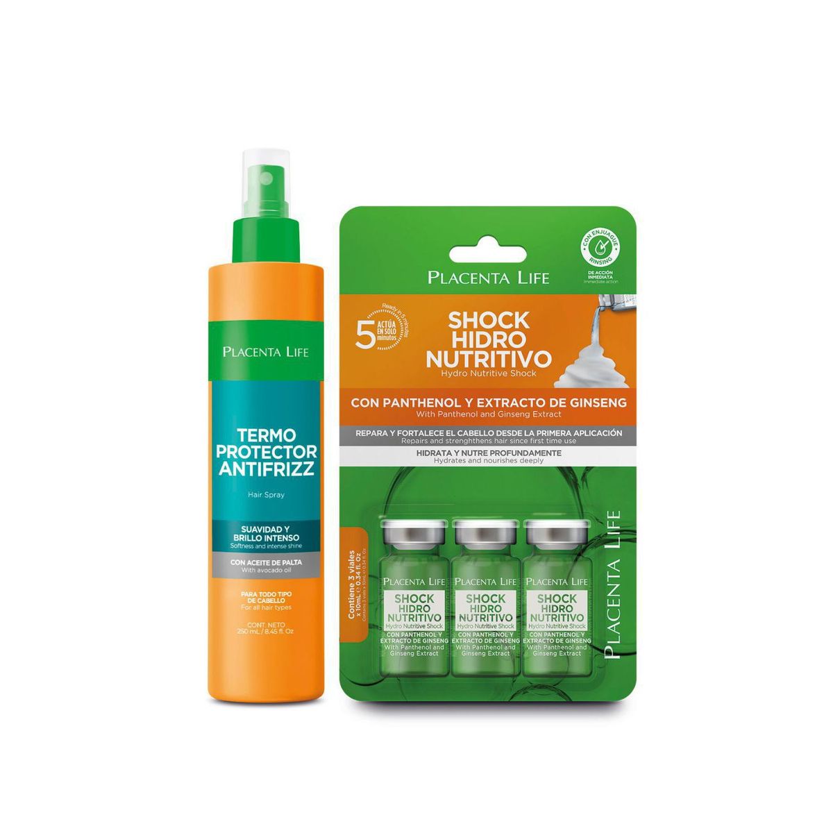 PLACENTA LIFE - Pack Nutricion Profunda + Shampoo 50ml