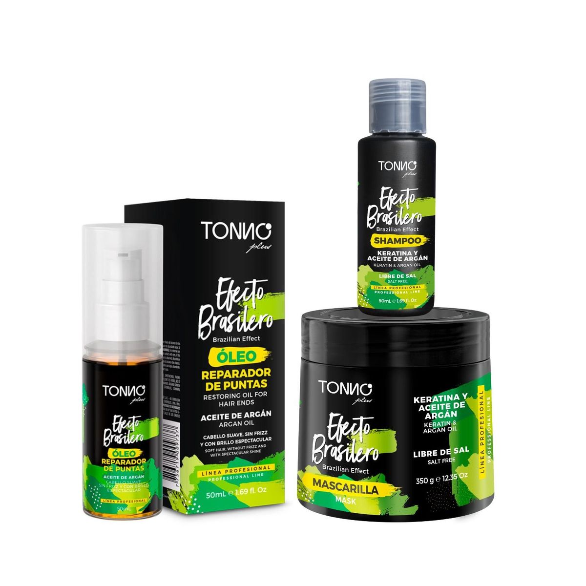 TONNO PLUS - Pack Tratamiento Efecto Brasilero Tonno Plus