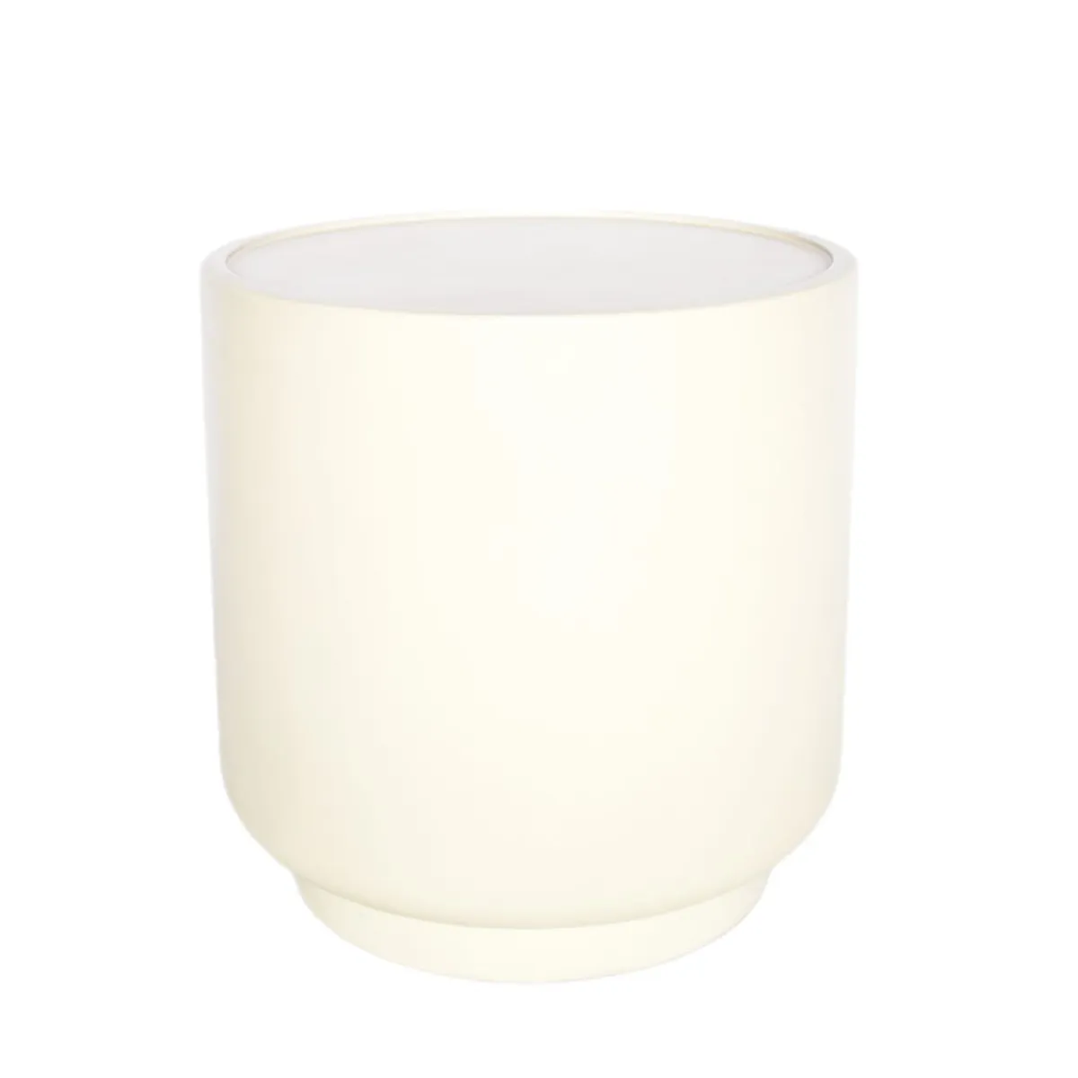 BASEMENT HOME - Set x2 Mesas de Terraza Luna Cemento Liviano: Mesa de Centro + Lateral