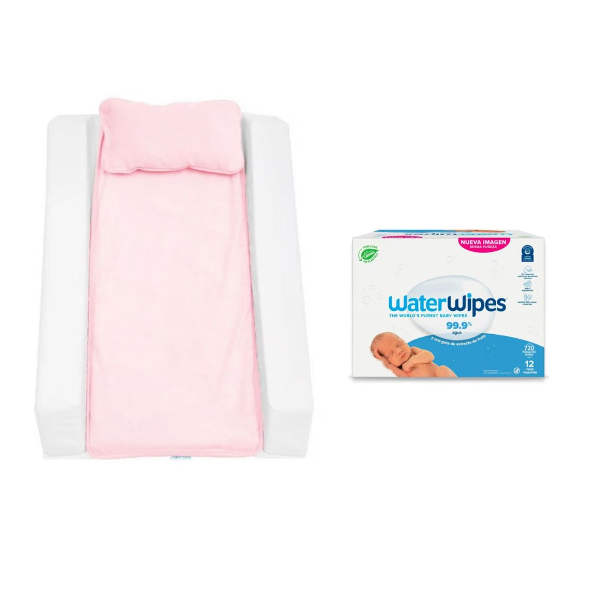 MATERNELLE - Pack Cambiador Maternelle + WaterWipes 720 unds