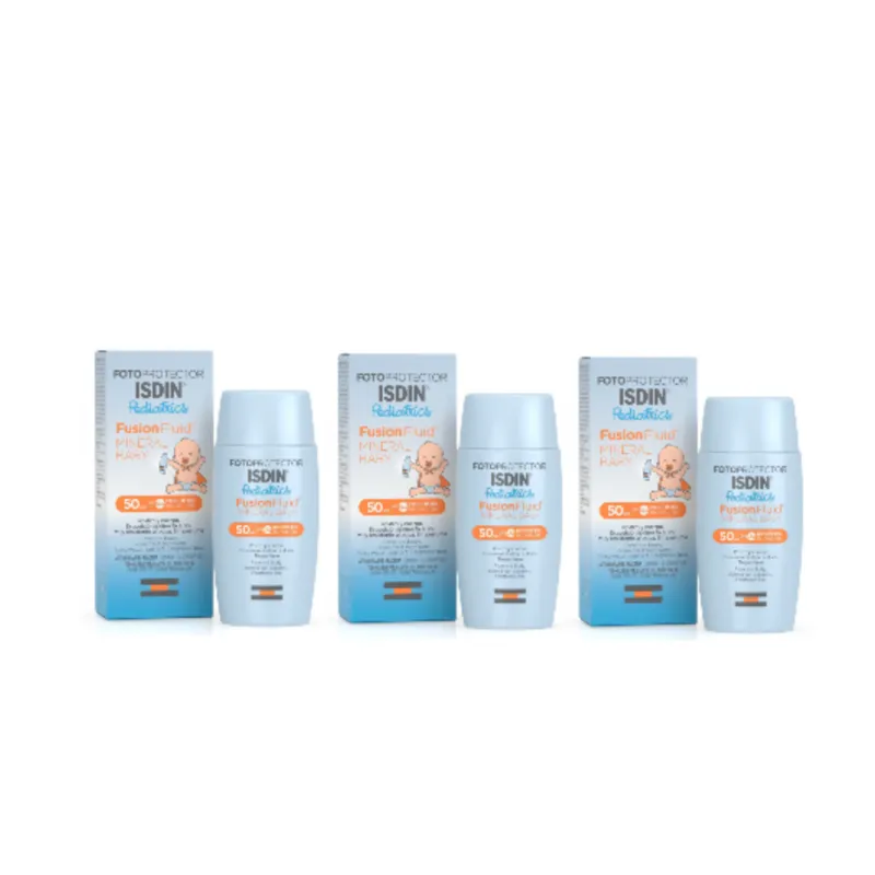 ISDIN - 3x2 Fotoprotector Isdin Fusion Mineral Baby