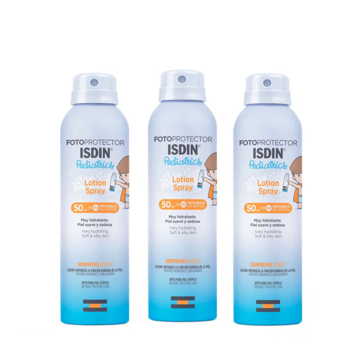 ISDIN - 3x2 Fotoprotector Isdin Pediatrics Lotion  Spray 50+ 250ml