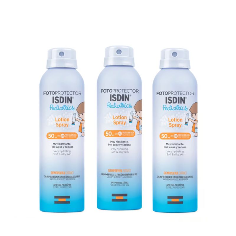 ISDIN - 3x2 Fotoprotector Isdin Pediatrics Lotion  Spray 50+ 250ml