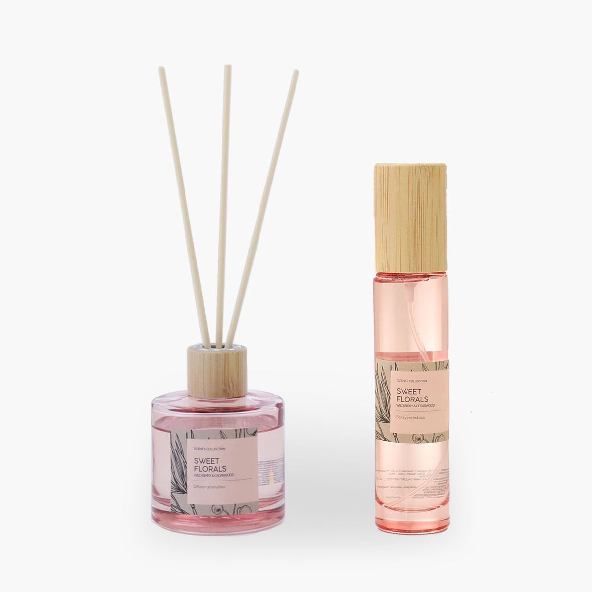 ROBERTA ALLEN - Set difusor 150ml  + Ambientador Textil 100ml Aroma Floral