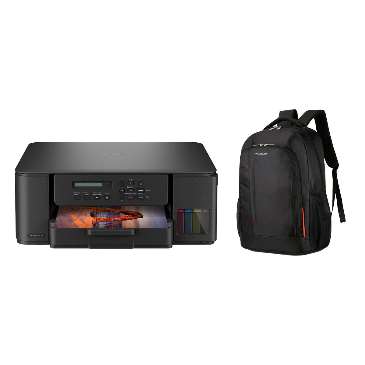 BROTHER - Impresora DCPT530DW + Mochila Kuzler