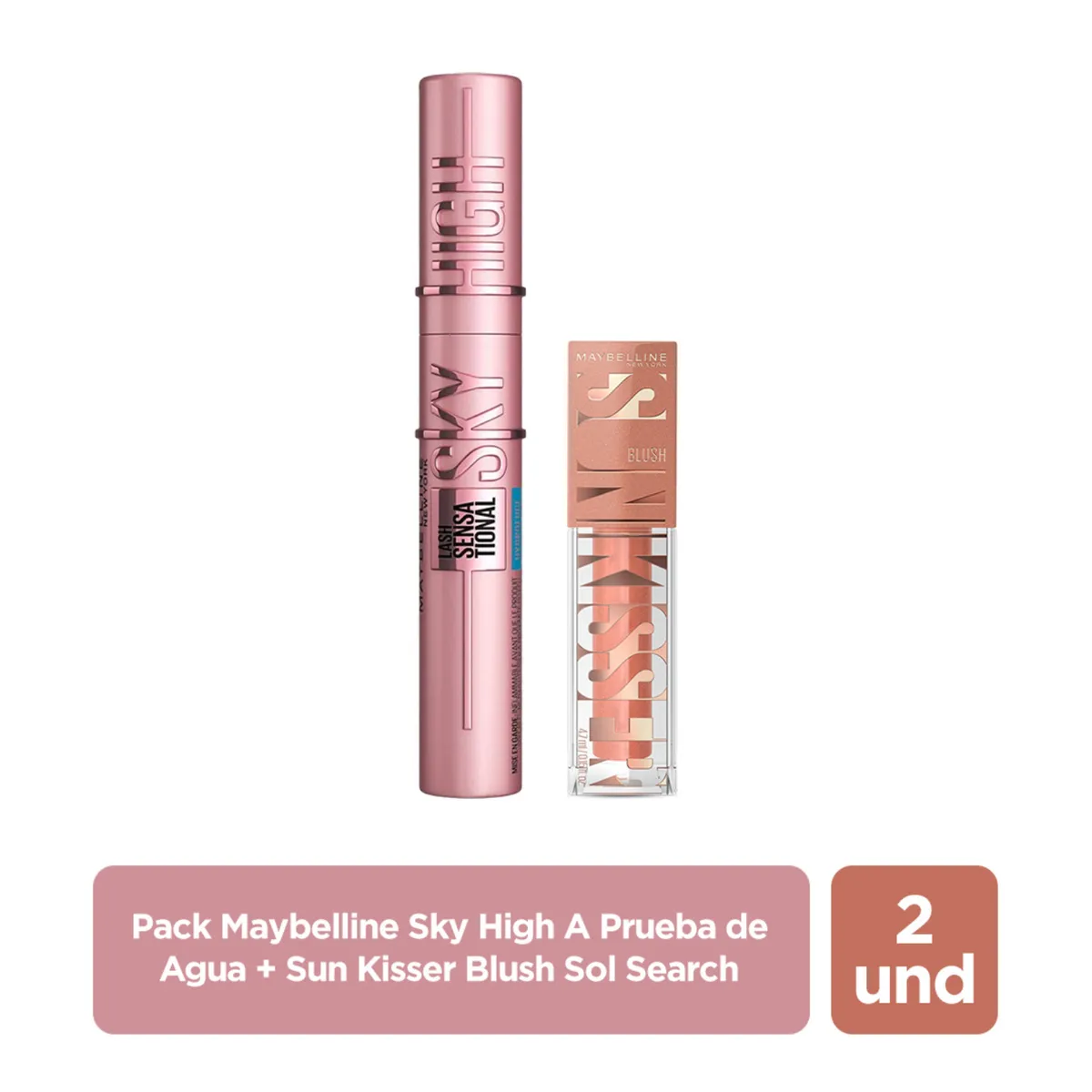 MAYBELLINE - Pack Sky High + Sunkisser Sol Search