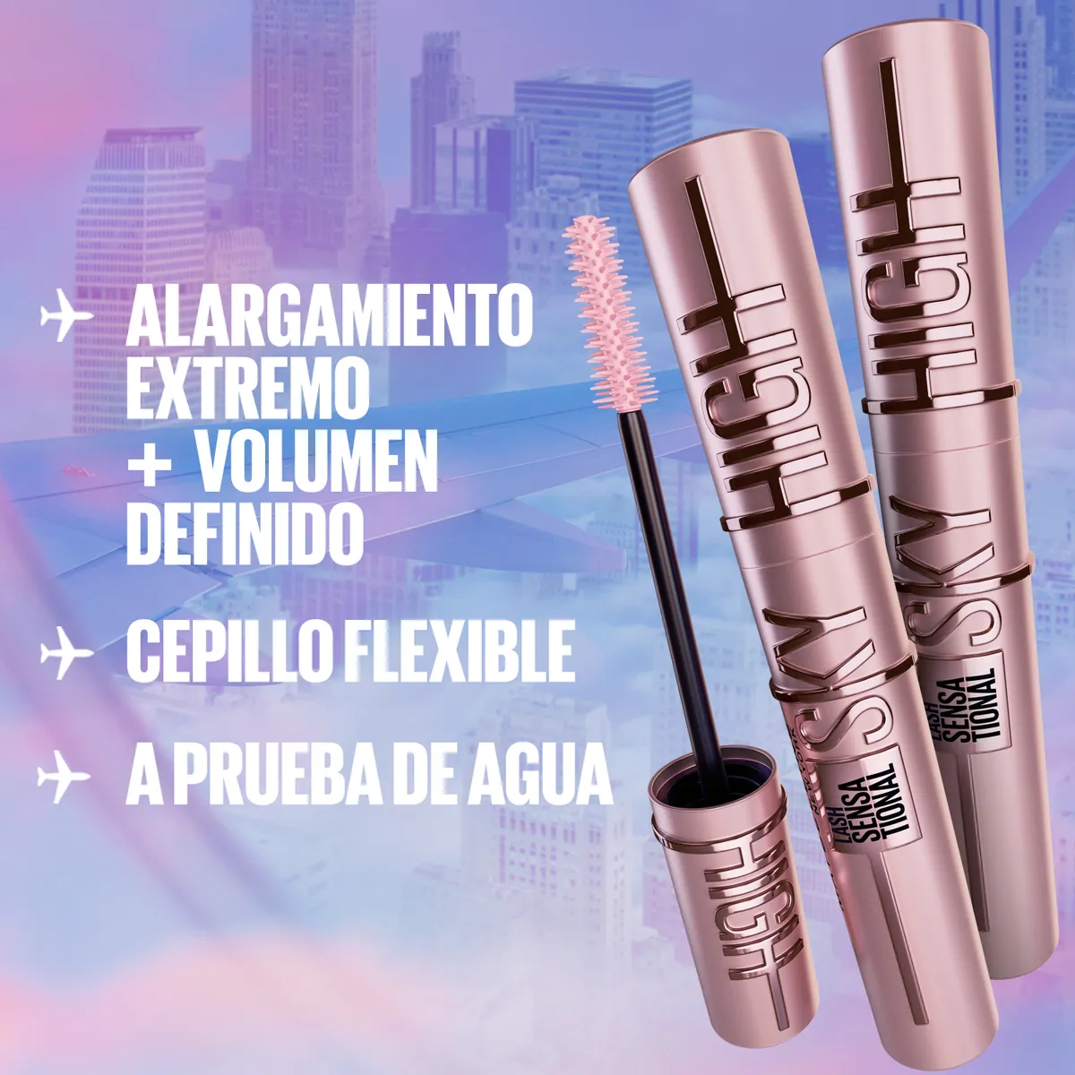 MAYBELLINE - Pack Sky High + Sunkisser Sol Search