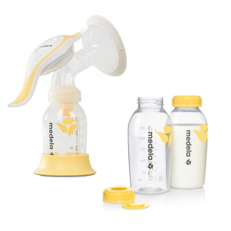 MEDELA - Pack Extractor Harmony Flex + Botellas De Almacenamiento X2