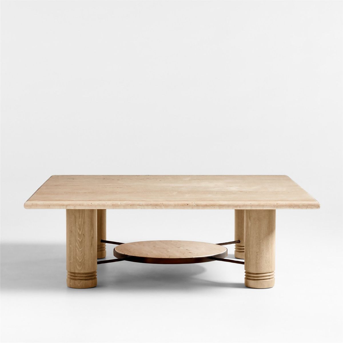CRATE & BARREL - Mesa De Centro Revival By Athena Calderone