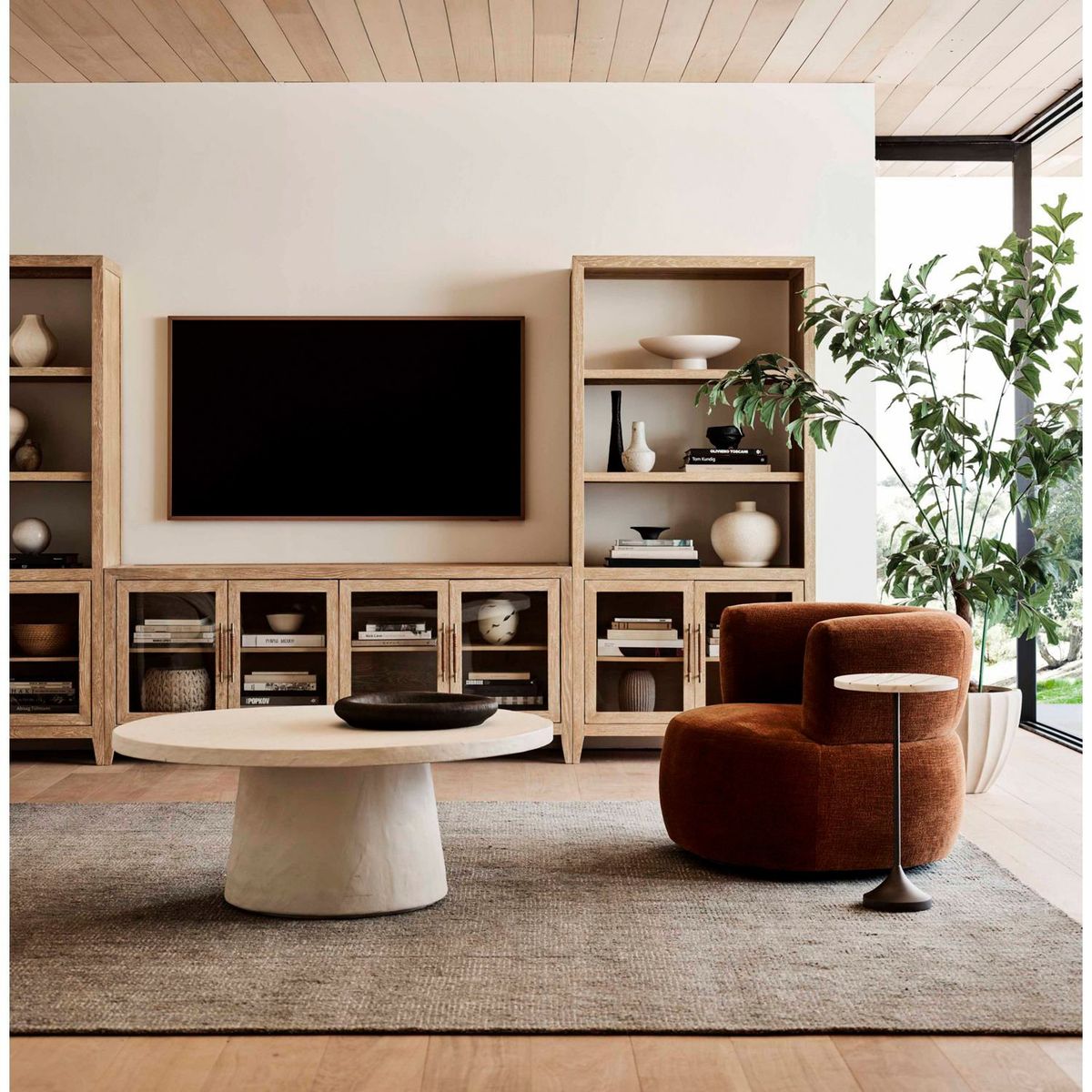 CRATE & BARREL - Mesa De Centro Willy By Leanne Ford