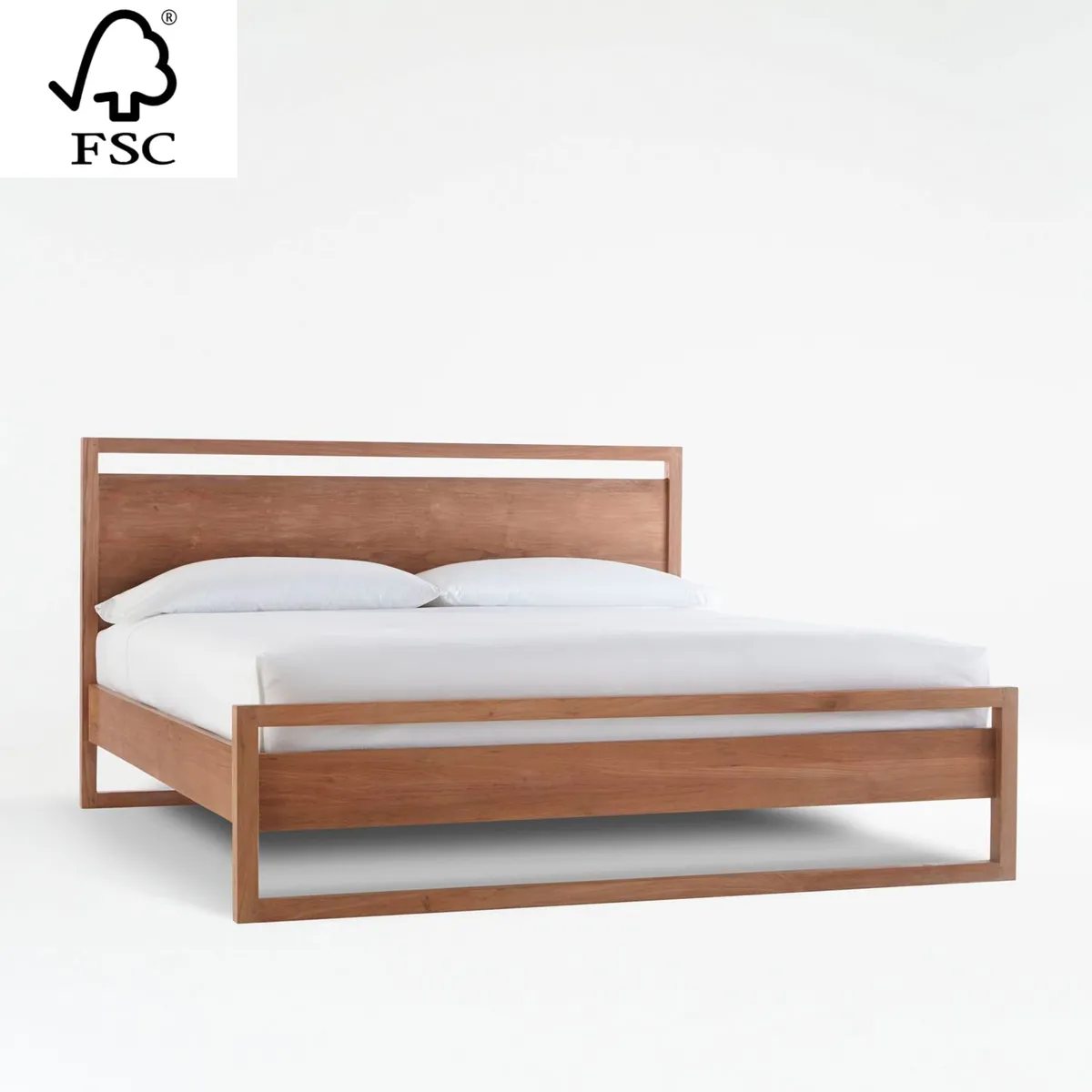 CRATE & BARREL - Cama King Linea