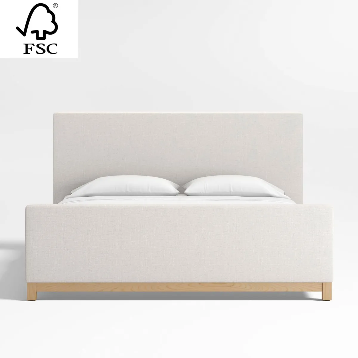 CRATE & BARREL - Cama King Pacific 