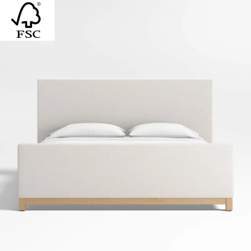 CRATE & BARREL - Cama King Pacific 