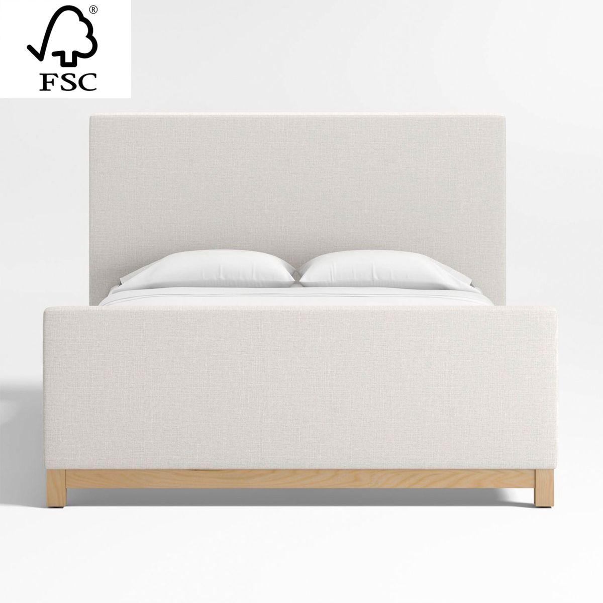 CRATE & BARREL - Cama Queen Pacific